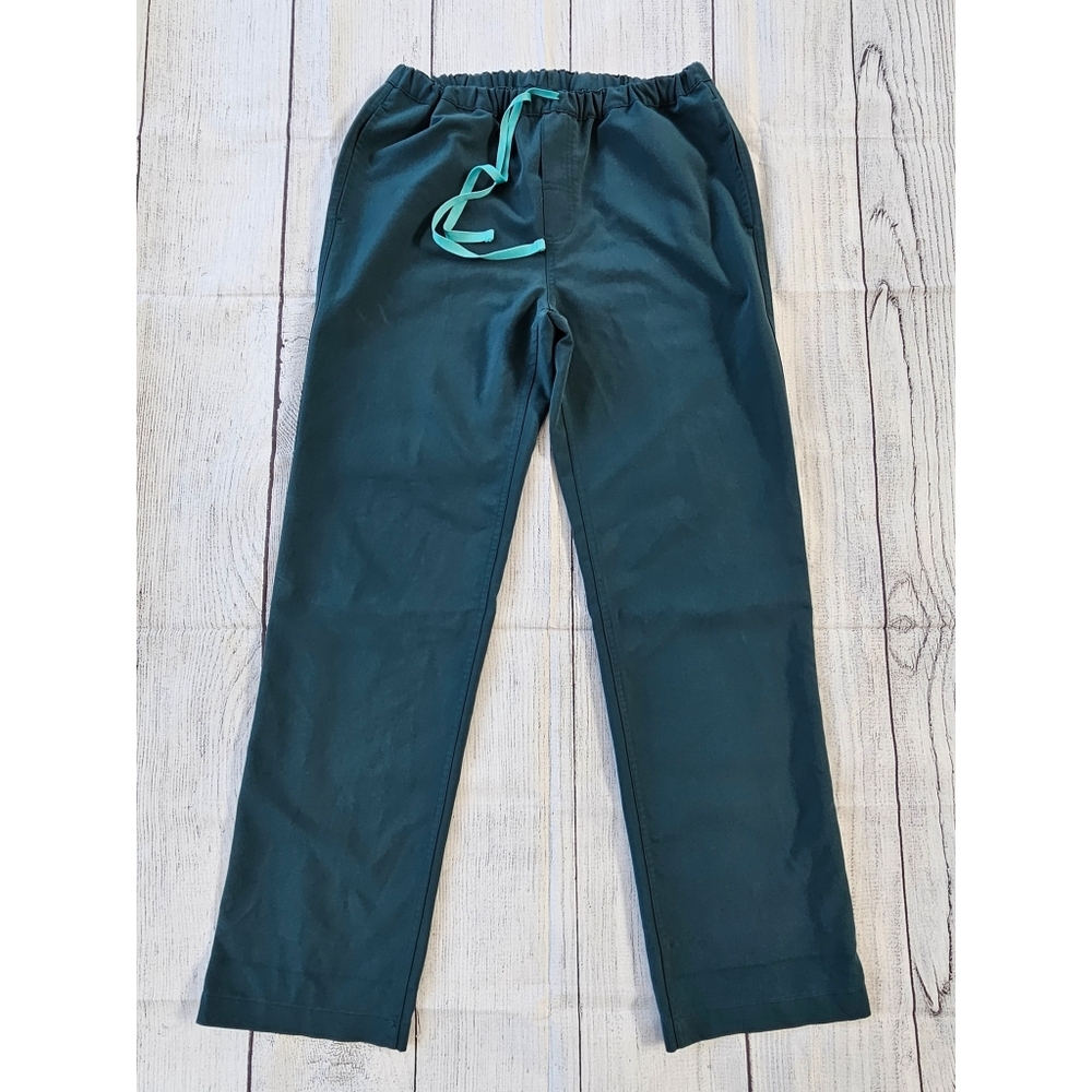 Figs Pisco Basic Scrub Pants FM4500, Caribbean Blue, Size S, Good Used Condition - Picture 2 of 11